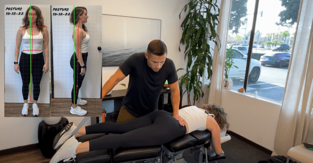 Dr Michael Vanderschelden spinal adjustment