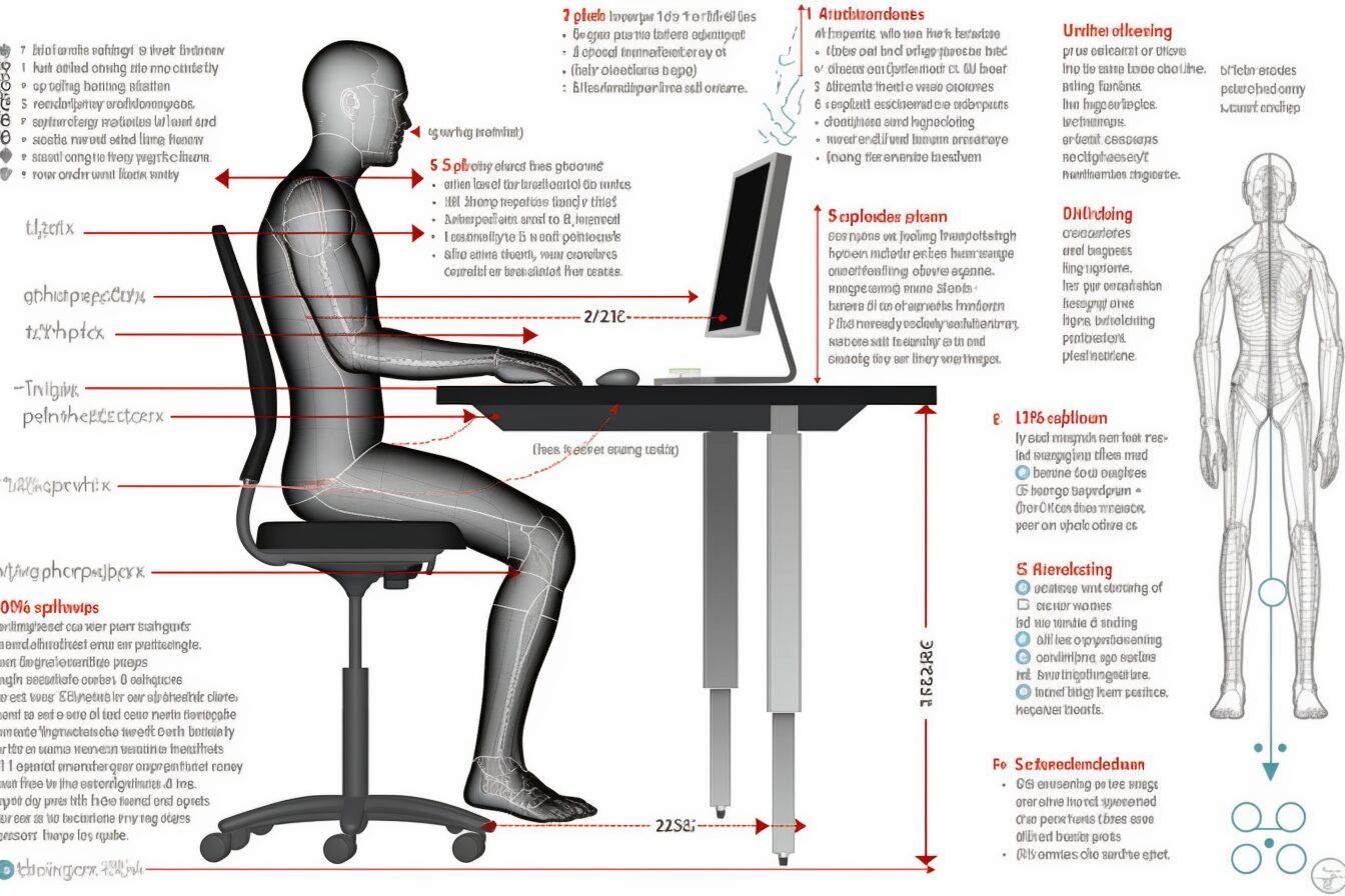 infograph of a posture analysis