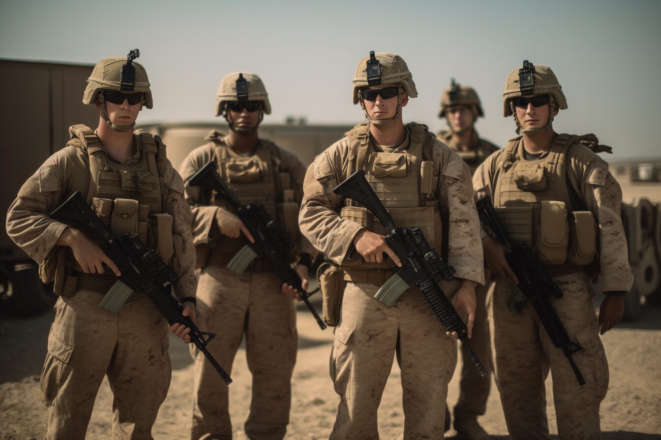 group of military men group of military men