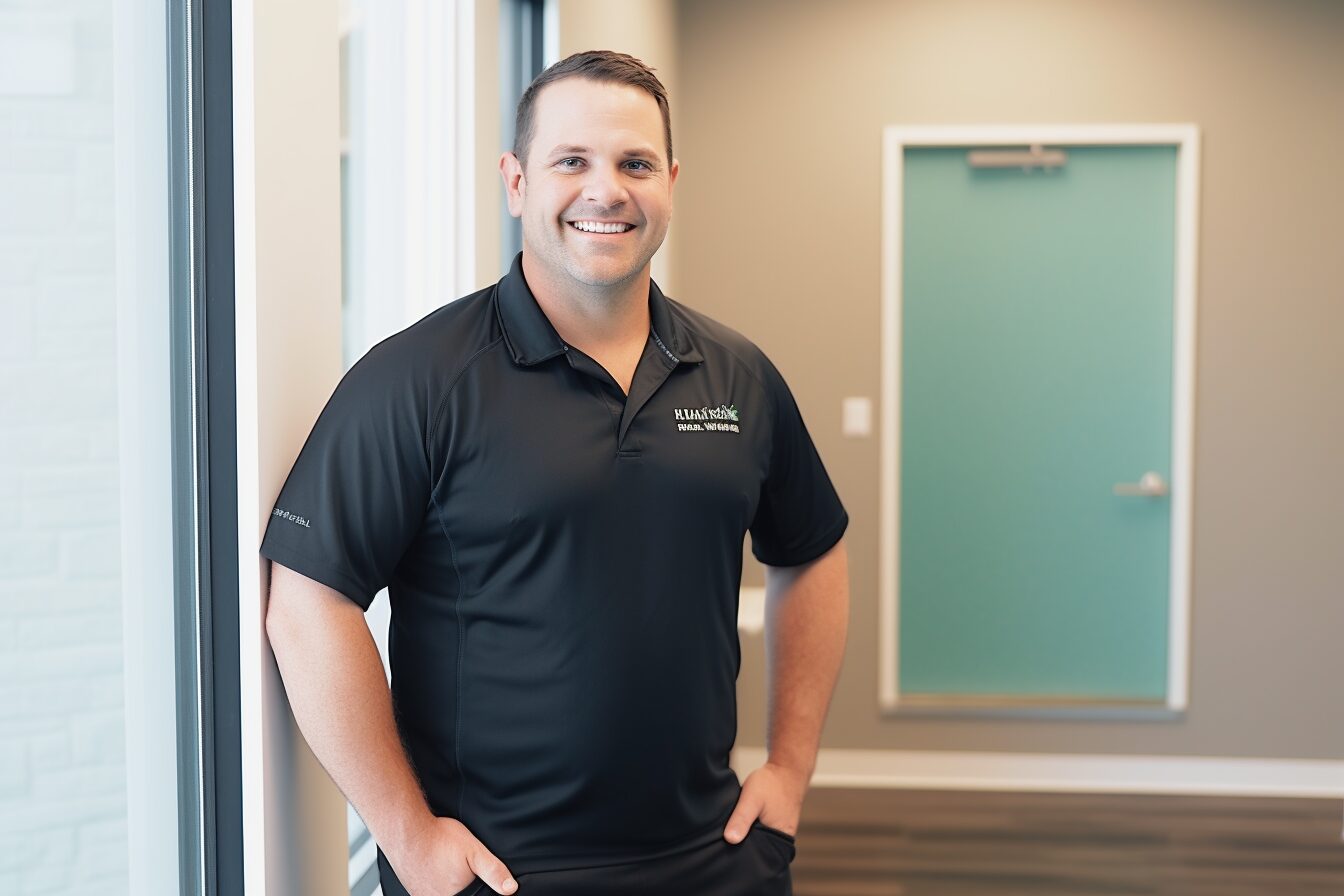 chiropractor smiling chiropractor smiling