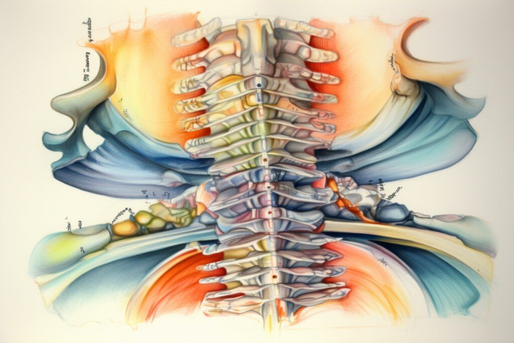 spinal subluxation diagram