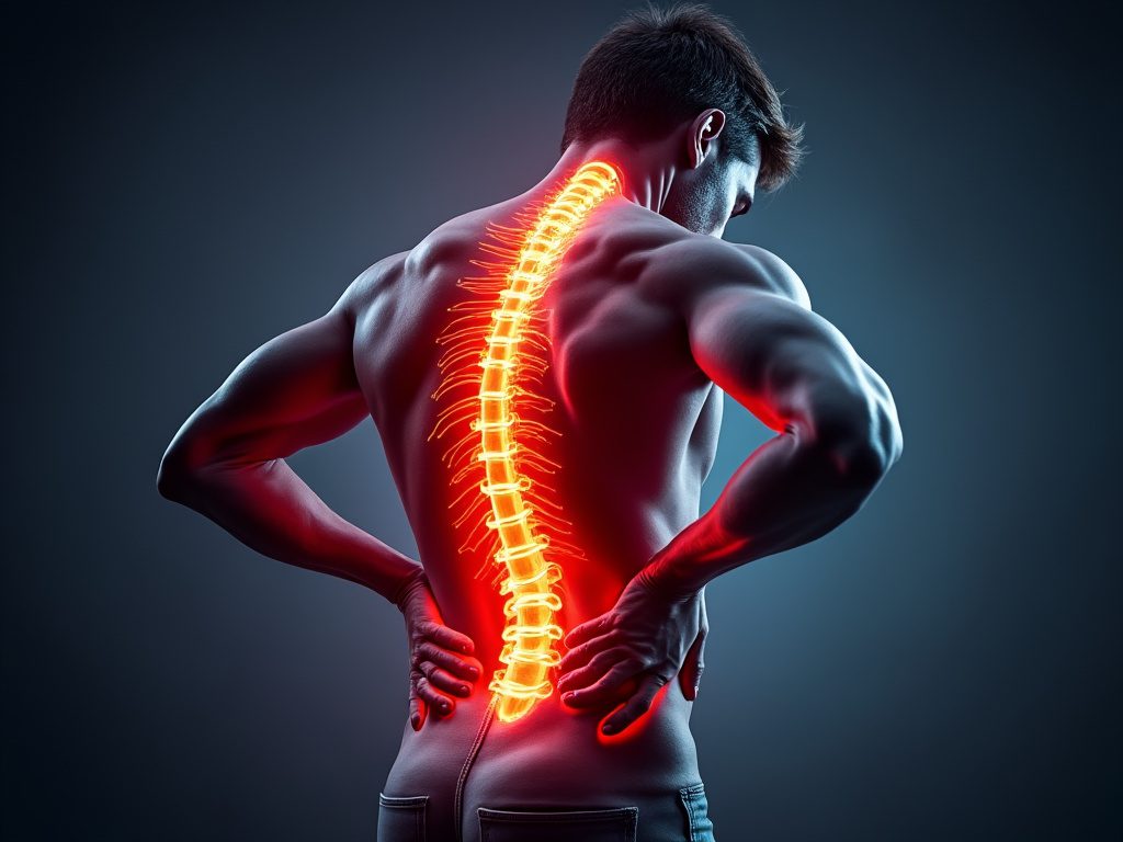 man with lower back pain man with lower back pain